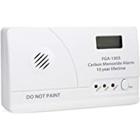 Smartwares FGA-13031 Detector de monóxido de Carbono – Vida útil de 10 años – Indicador de batería